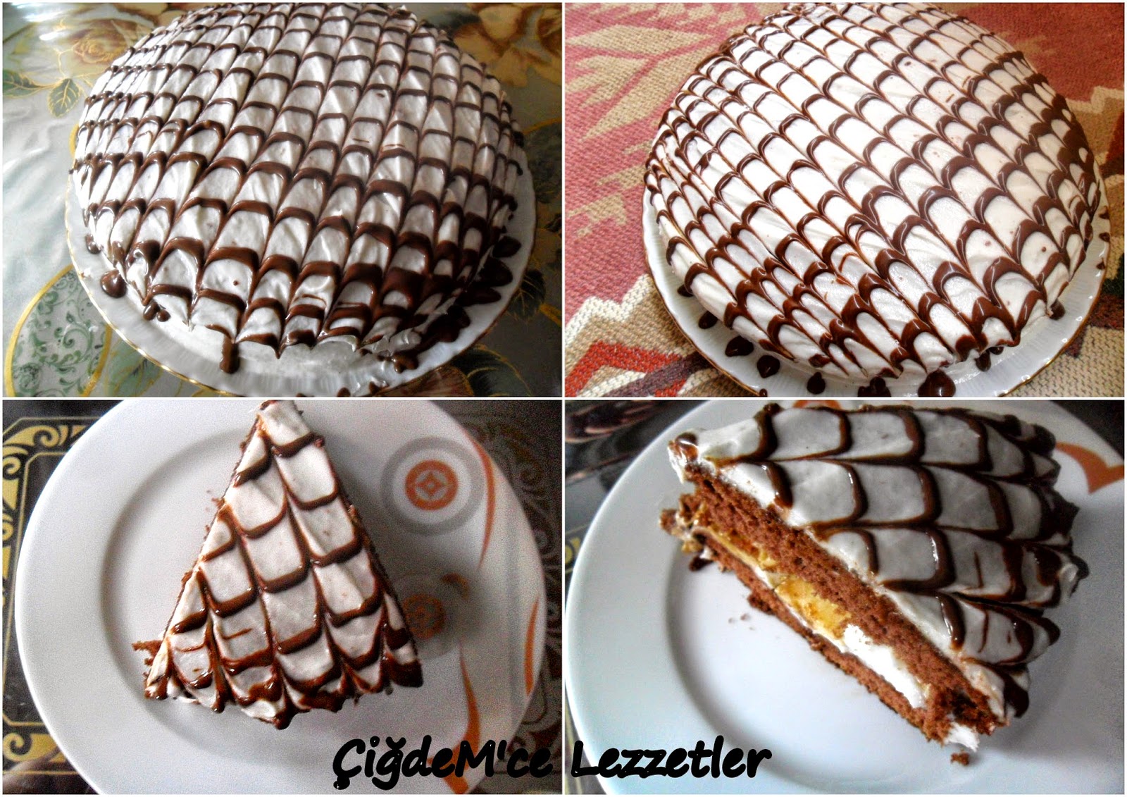 hazır pasta kekinden pasta